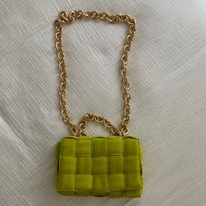 Lime Casette bag (dupe)